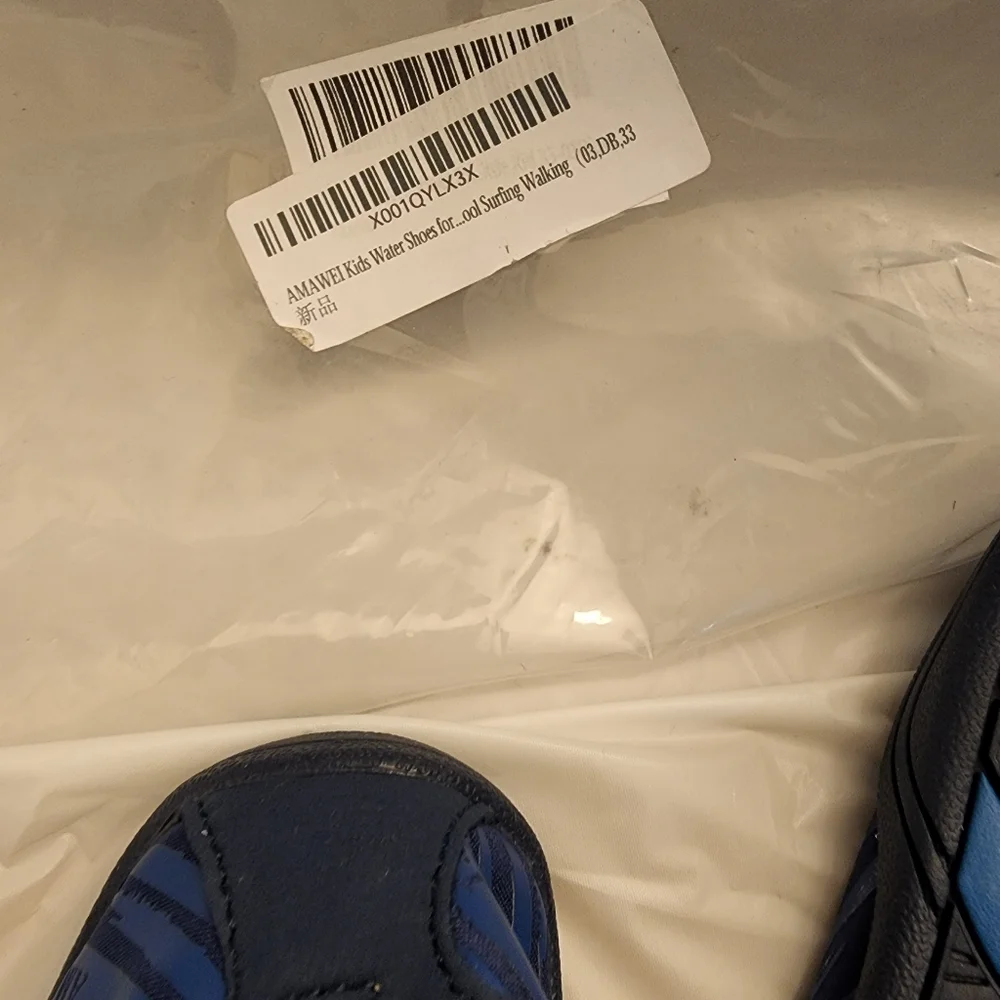 AMAWEI Little Kids Water Shoes Quick Dry Swim Beach Sz 1.5 (33)